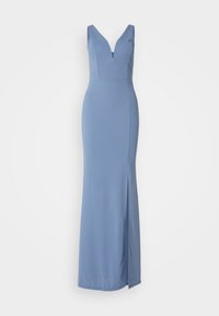 ROSIE CUT OUT - Džersejové šaty - dusty blue