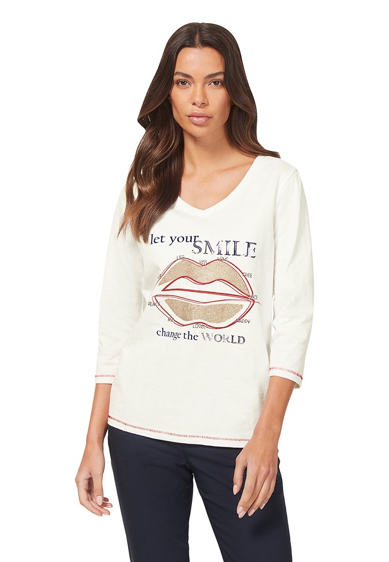 heine Longsleeve crème heine Longsleeve crème