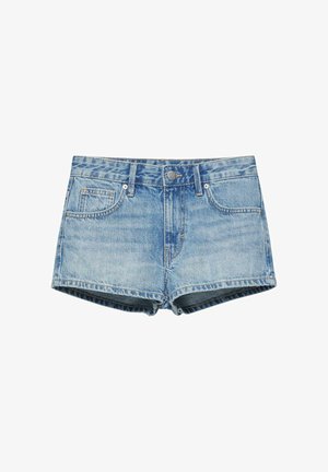 PULL&BEAR, Farkkushortsit - blue denim