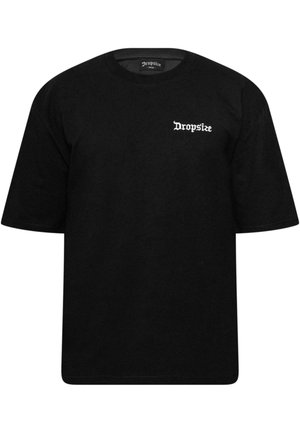 Dropsize HEAVY V2 EMBO - T-shirts basic - black