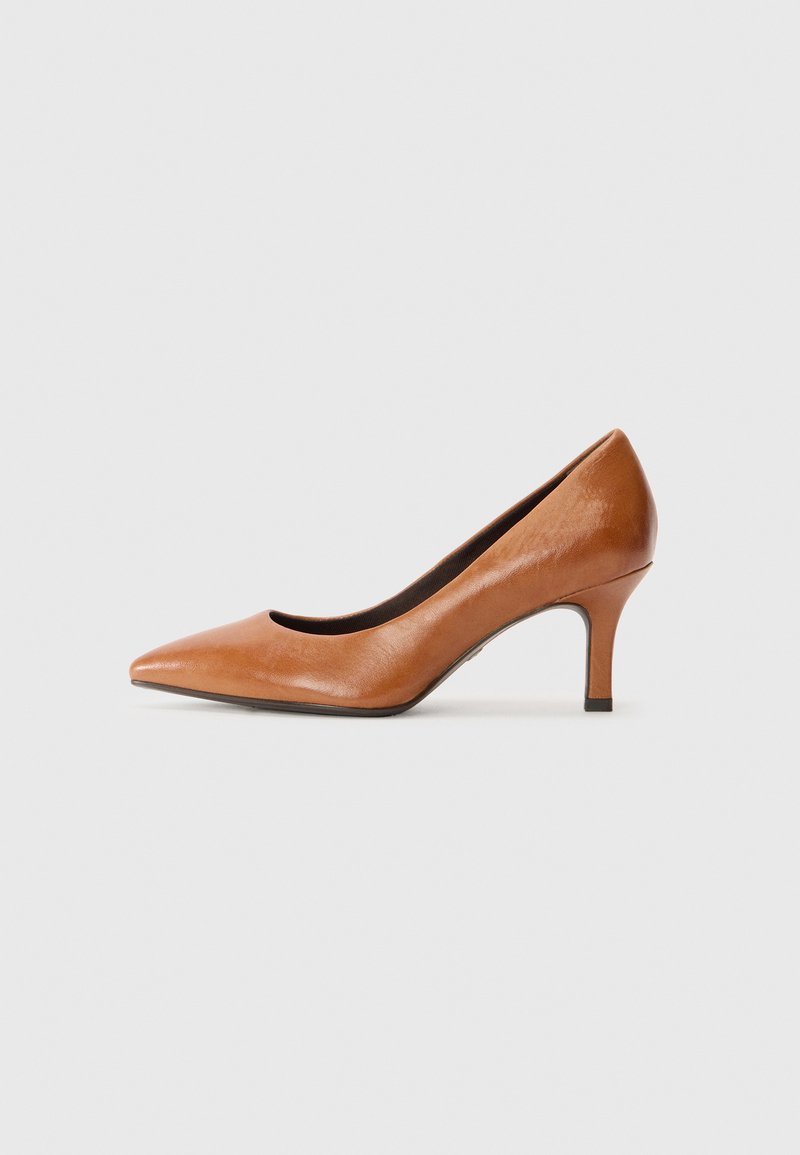 Tamaris Classic heels - cognac