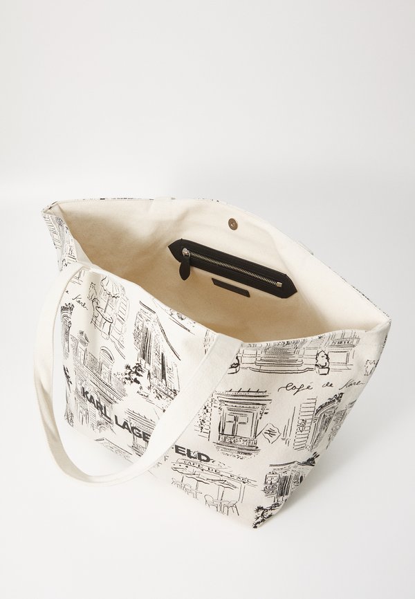 x JORGE PARRA ALL-OVER PRINT - Tote bag - natural4