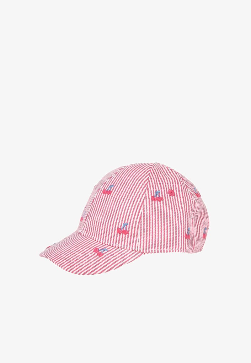 JoJo Maman Bébé EMBROIDERED REGULAR FIT - Cap - pink cherry