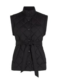LIGHTWEIGHT QUILTED GILET - Veste - black