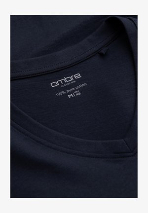 Ombre, T-shirt à manches longues - navy blue