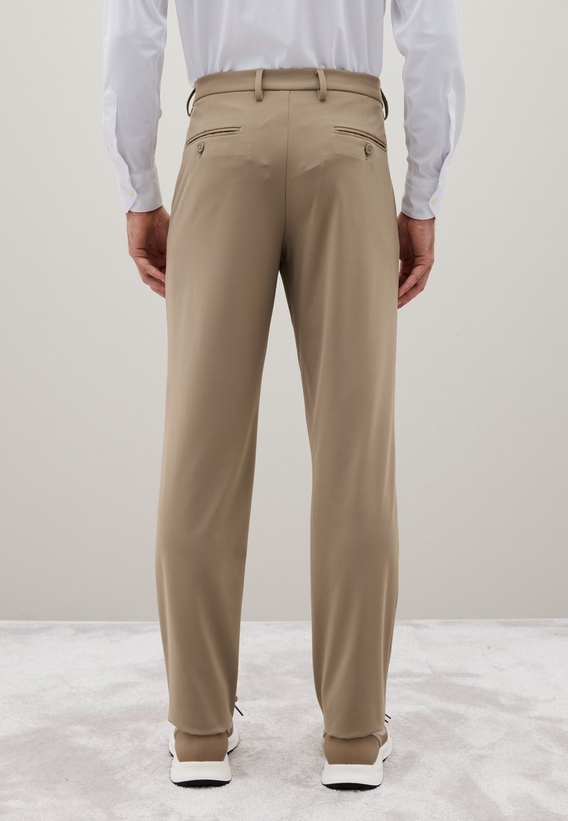 PIOMBO Pantalones beige brown/beige