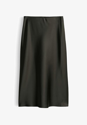 someday., SOMEDAY. MIDIROCK ODINI SLEEK - A-lijn rok - midnight olive