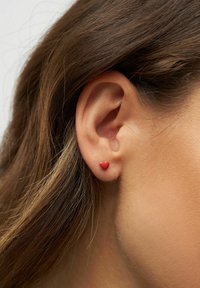 LULU Copenhagen LOVE U 1 PCS - Naušnice - passion red