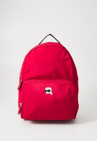 KARL LAGERFELD IKON PACKABLE BACKPACK UNISEX - Dnevni ruksak - scarlet sage