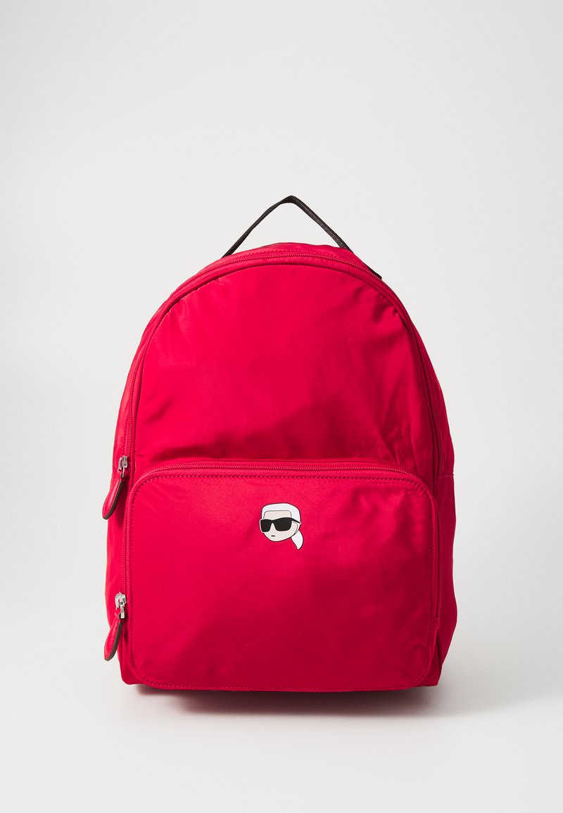 KARL LAGERFELD IKON PACKABLE BACKPACK UNISEX - Rucksack - scarlet sage