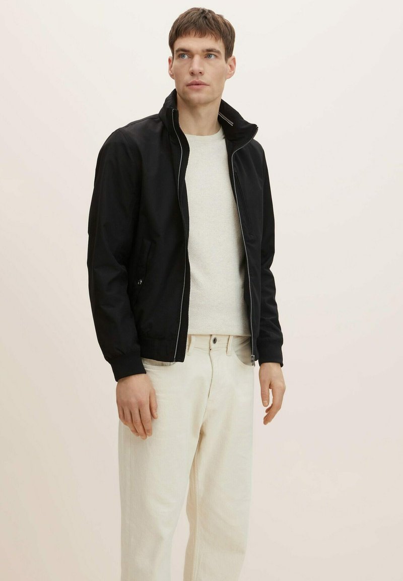 TOM TAILOR Bomber Jacket black Zalando.de