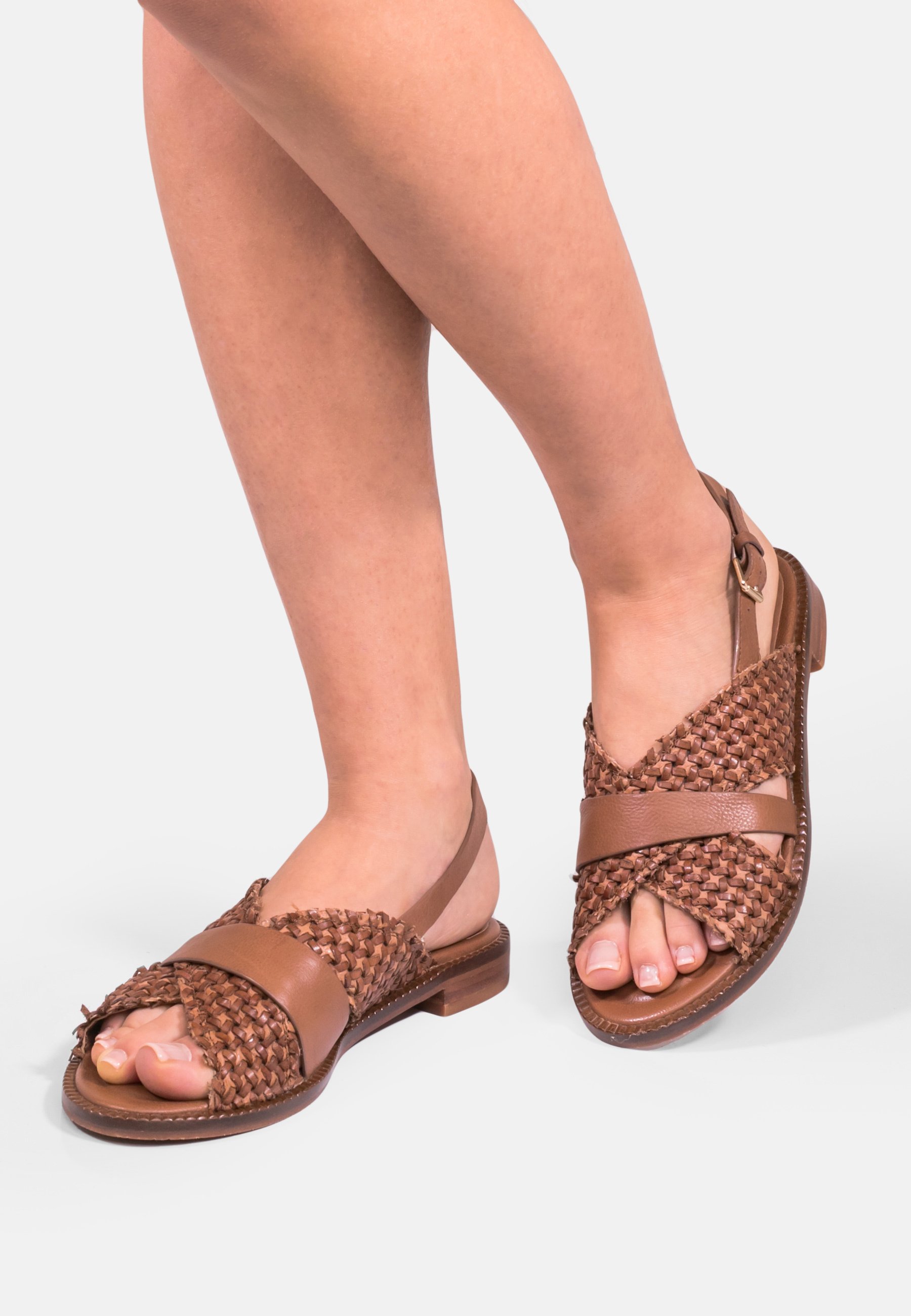 zalando sandali cuoio