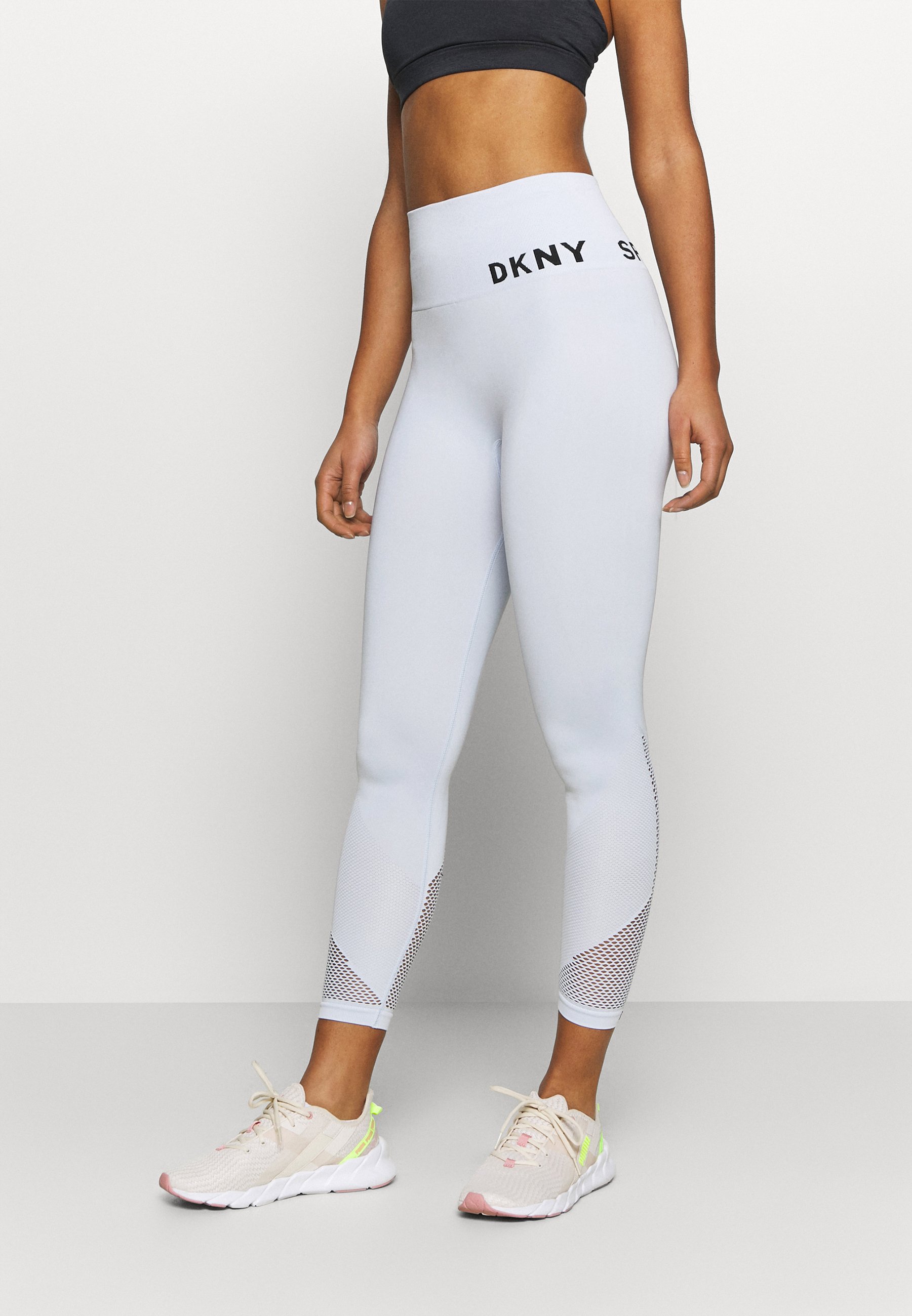 DKNY HIGH WAISTED SEAMLESS - Leggings 