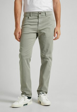 FIVE POCKETS  - Pantalon classique - palm green