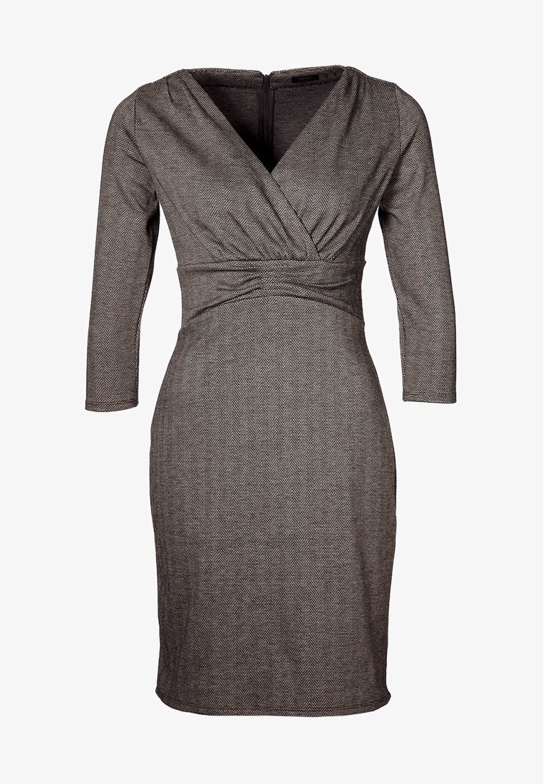 Esprit Collection Robe en jersey - dark brown