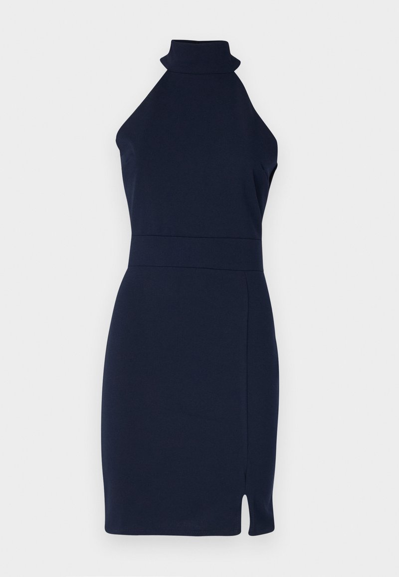 WAL G TALL HALTER NECK MINI DRESS - Cocktail dress / Party dress - navy blue /dark blue - Zalando.co.uk
