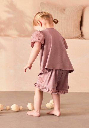 Next 2 PACK REGULAR FIT SET - Pyžamová sada - brown cream