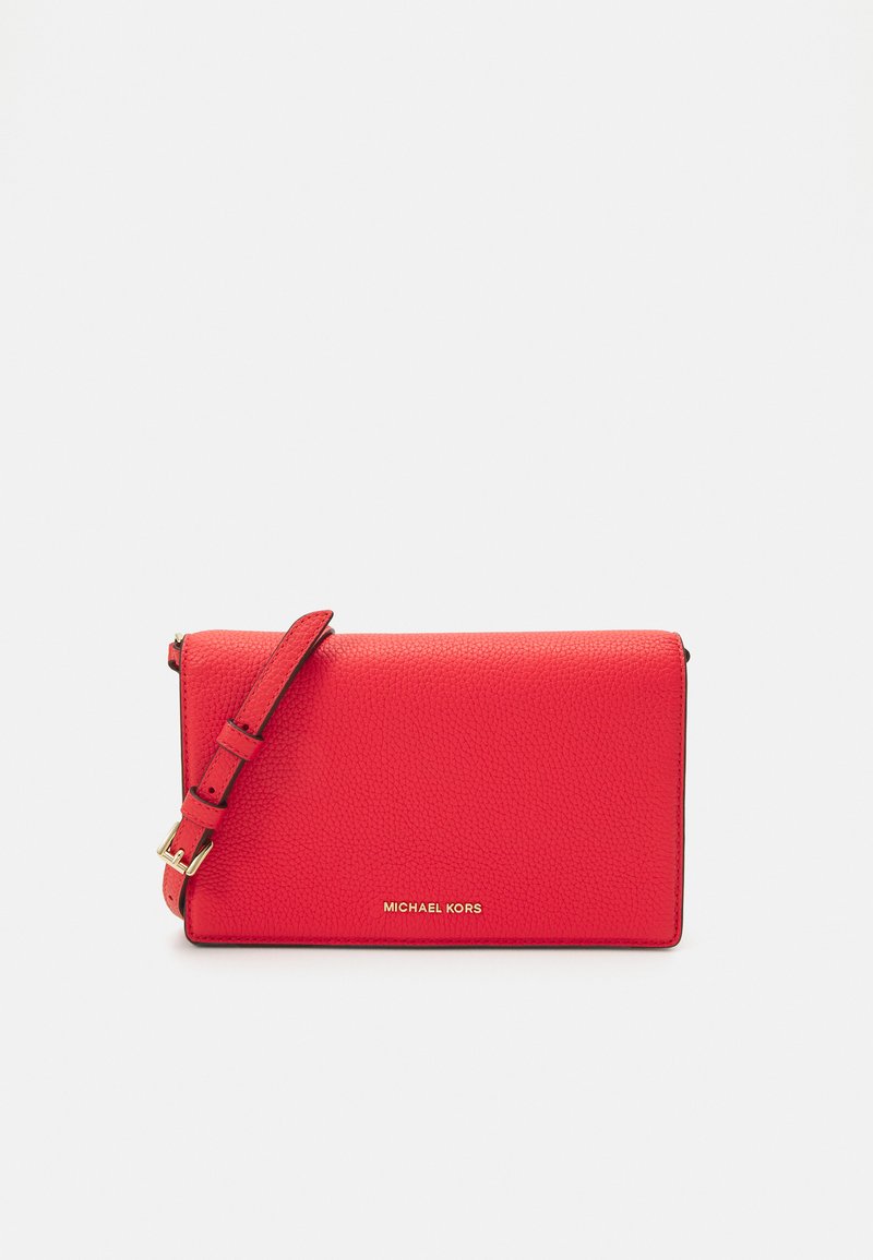 MICHAEL Michael Kors - JET SET FLAP XBODY - Bandolera - spiced coral, Ampliar