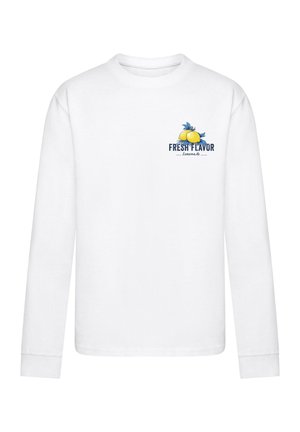 FRESH FLAVOR - Langarmshirt - white
