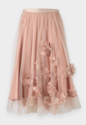 FLAWLESS ROSE SKIRT - sukňa v tvare A - mink