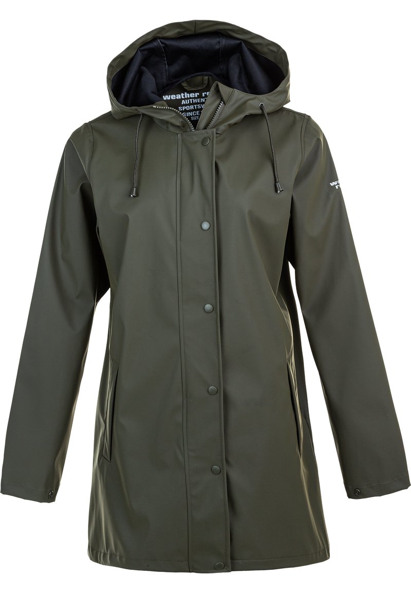 Damen Parkas | Weather Report PETRA Regenjacke / wasserabweisende Jacke forest night/oliv-meliert - WU10757 Damen Parkas | Weather Report PETRA Regenjacke / wasserabweisende Jacke forest night/oliv-meliert - WU10757