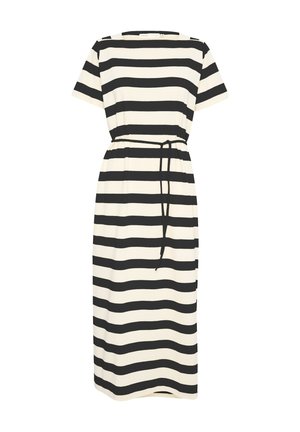 InWear LONG - Maksi garuma kleita - black whisper white