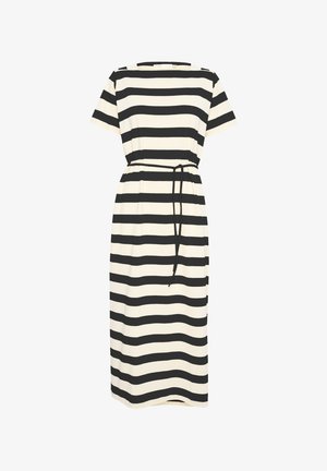 InWear LONG - Dolga obleka - black whisper white