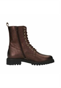 Manfield Bottines à plateau - bronze