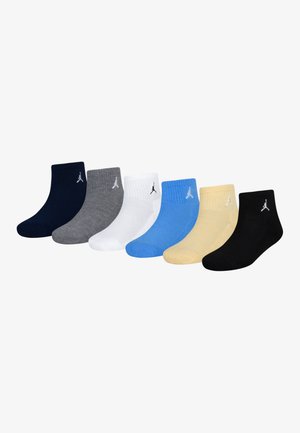 Jordan EVERYDAY ESSENTIALS ANKLE UNISEX 6 PACK - Calze - dark blue, blue