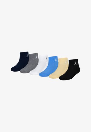 Jordan EVERYDAY ESSENTIALS ANKLE 6 PACK - Calze - dark blue, blue