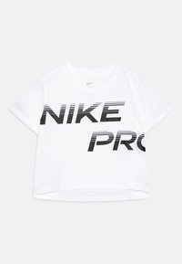 Nike Performance - CROP - T-skjorte til trening - white Miniatyrbilde 1