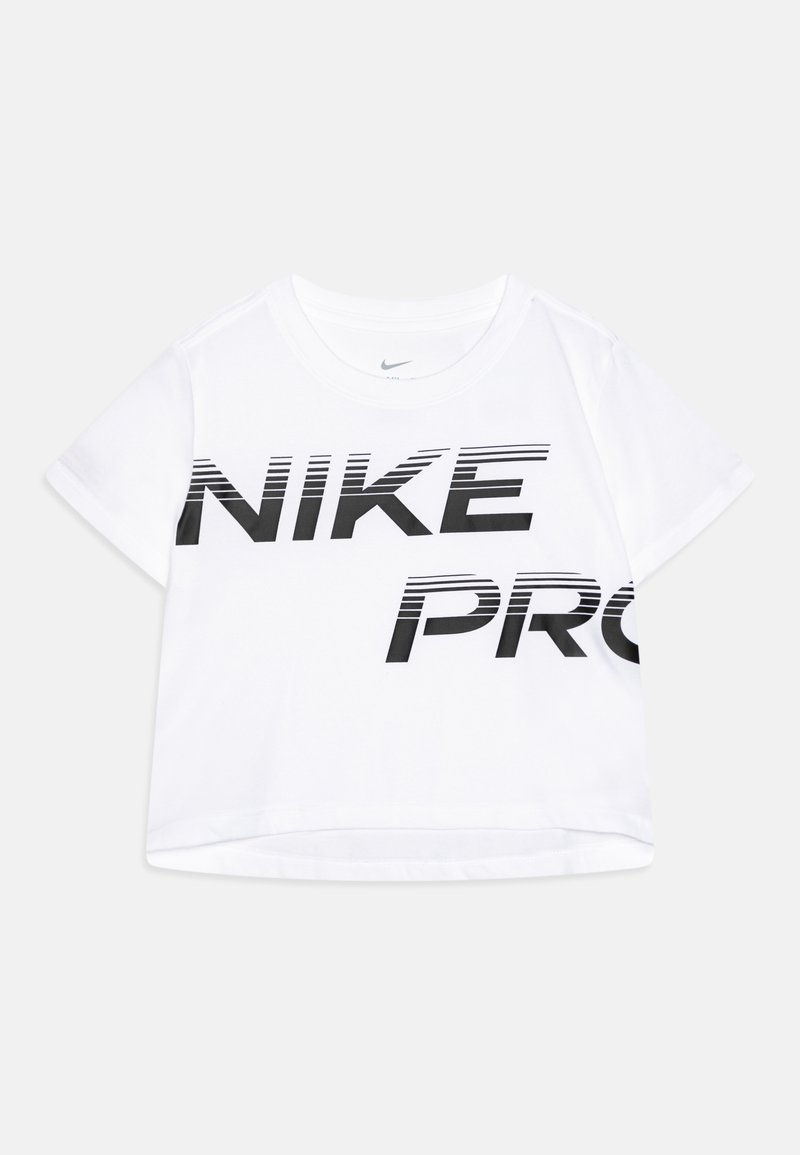 Nike Performance - CROP - T-skjorte til trening - white, Forstørre