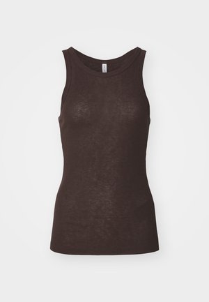 Samsøe Samsøe SONNET TANK - Top - chocolate torte