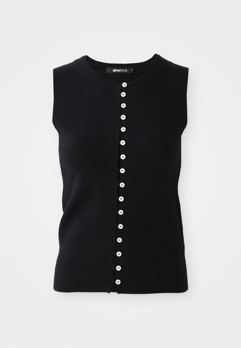 Gina Tricot T-shirt basic zwart Gina Tricot T-shirt basic zwart