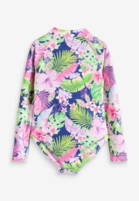 Niet geselecteerd, navy blue tropical