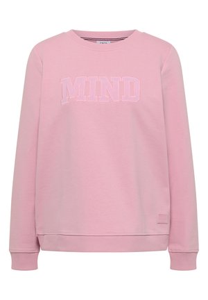 Cecil, SWEATSHIRT MIT RUNDHALS UND ARTWORK - Sudadera - mellow rose