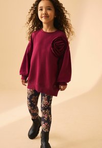 Laura Ashley CORSAGE CREW AND TUTTINGTON FLORAL SET - Mikina - pink navy