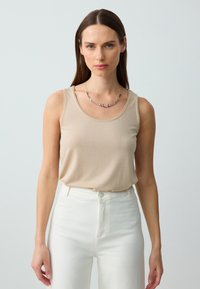 Jimmy Key SINGLET - Top - beige
