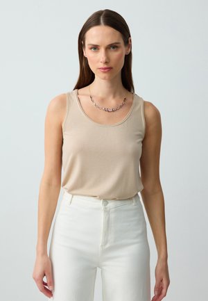 Jimmy Key SINGLET - Top - beige