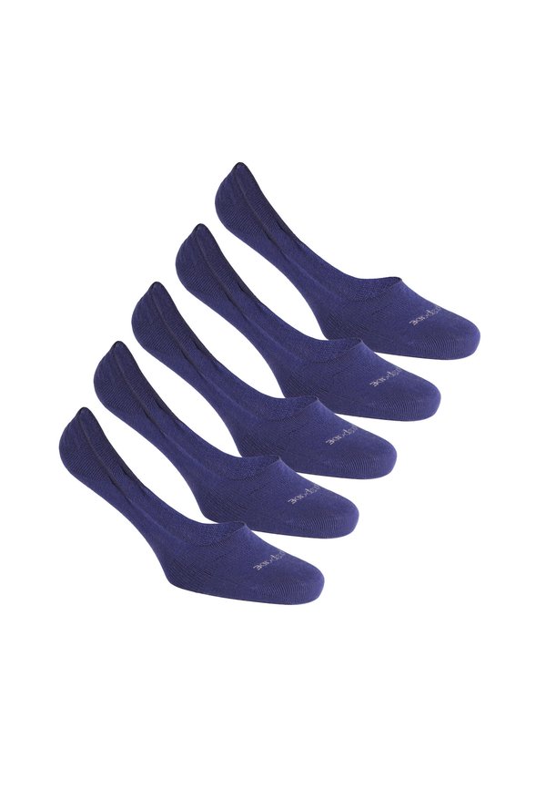 5-PACK NO SHOW  - Füßlinge - denim