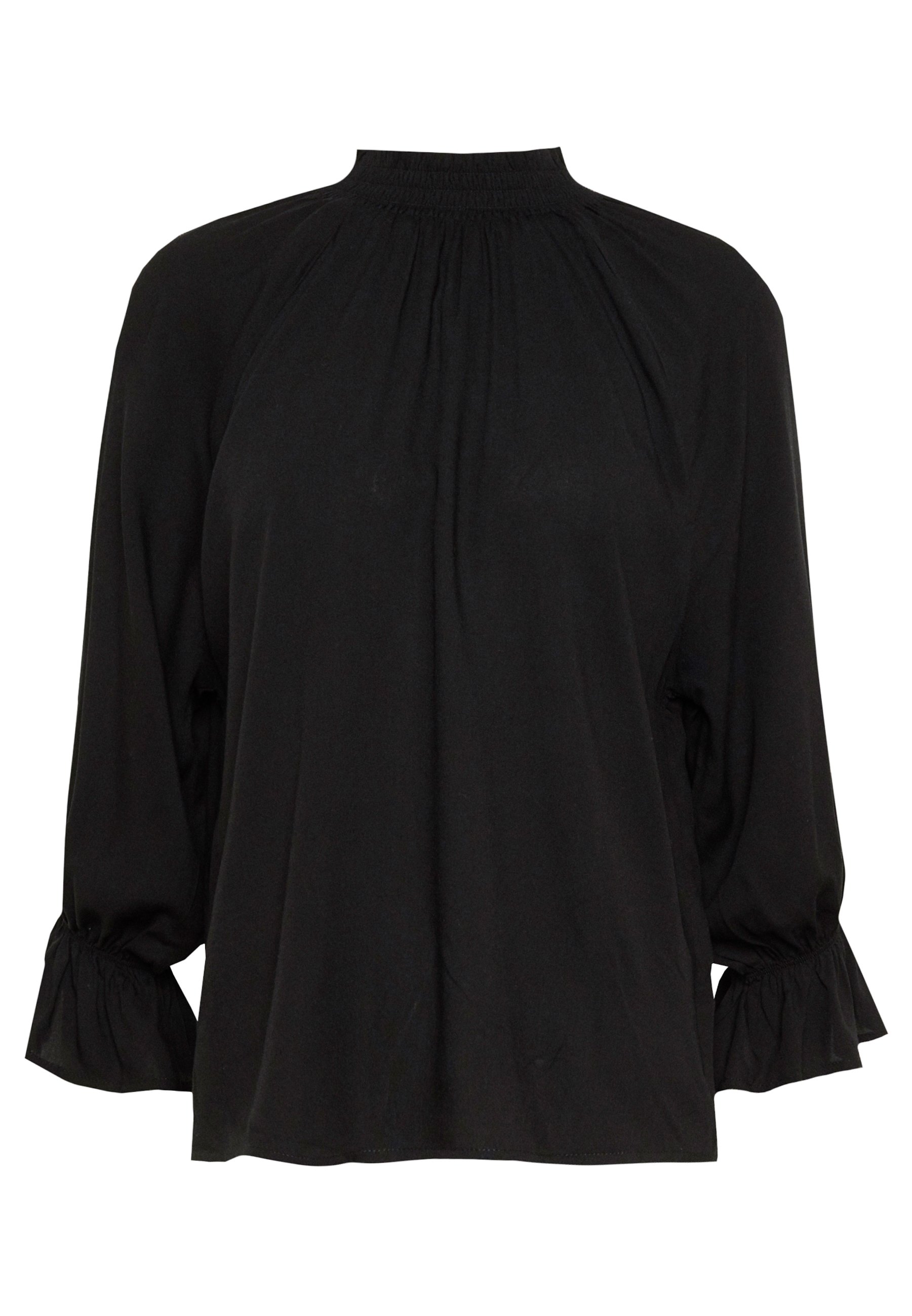 Cotton On MOCK NECK FRILL SLEEVE Blouse black Zalando.nl Cotton On MOCK NECK FRILL SLEEVE Blouse black Zalando.nl
