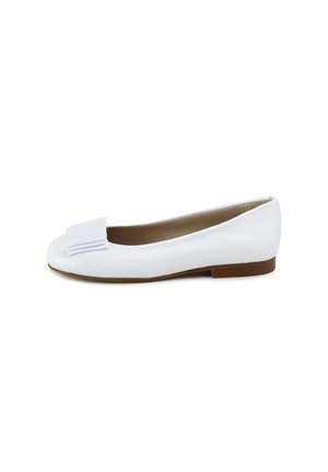 Eli 1957, BAILARINAS LAZO ZAPATERO BLANCO PERLADO PAPANATAS | ELI 1957 - Bailarinas - blanco