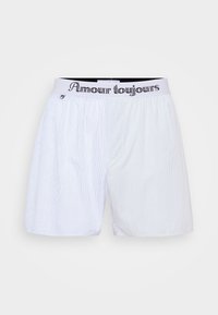DOUBLE CHARM UNISEX - Boksershorts - white/black