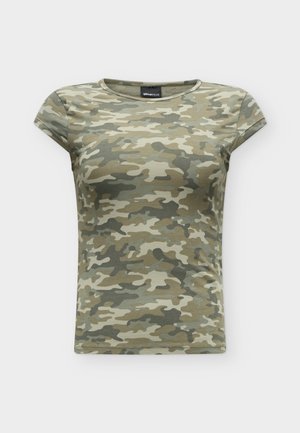 Gina Tricot, CAMO BABY TEE - T-shirt imprimé - camo