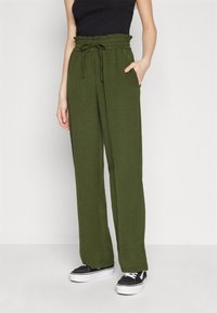 VILA VITIFF STRAIGHT PANT - Hlače - kalamata