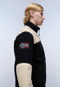 Napapijri YUPIK - Fleece jacket - multi-coloured/black