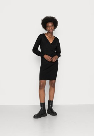 ELIANE DRESS - Robe pull - jet black