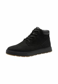 s.Oliver Botines con cordones - black