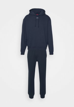 HUGO DAPODAYOTE SET - Tracksuit - dark blue