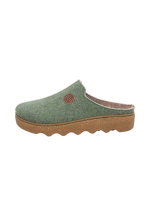 FOGGIA - Slippers - pesto